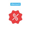 Discount icon. Shopping sale