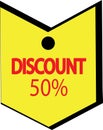 Discount Illustration Logo or Icon