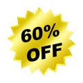 Discount sign Royalty Free Stock Photo
