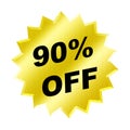 Discount sign Royalty Free Stock Photo