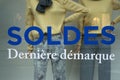 Discount sign `SOLDES derniÃÂ¨re demarque ` in french, the traduction of sales last markdown in english