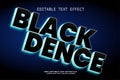 BLACK DANCE TEXT EFFECT