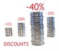 Discounts, Royalty Free Stock Photo