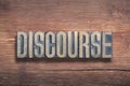 Discourse word wood