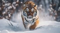 Winter\'s Apex Predator: The Mighty Amur Tiger