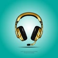 Headphone_gold