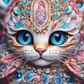 Enchanting Symmetry: Kitty\'s Allure