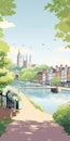 Discover The Charming Side Of Harrow: A Vintage Travel Poster