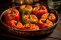 Flavors of Spain: Pimientos Rellenos, a Savory Delight of Stuffed Peppers