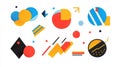 Discover dynamic motion graphic elements with tapered strokes and smooth animations for your design projects. Perfect for modern