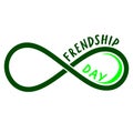 Celebrate Friendship Day with Infinite Joy Special Occasion Royalty Free Stock Photo