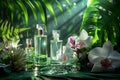 Discover the fresh, chic elegance of bespoke designer perfume with floral scent displayed on a cologne shelf