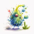 Discover function of Integrins, membrane proteins that help cells attach to their surroundings. cute children creature