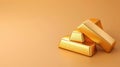 Discover the gleam of shiny gold bars, a symbol of wealth and security in finance and banking. Trade precious metals wisely