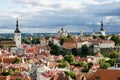 Panorama of Tallin City, Estonia