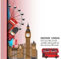 Discover london . Travel to london presentation template.