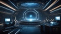 QuantumQuotient Nexus: DataEclipse\'s Futuristic Nexus. AI generate