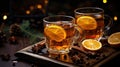 Discover the Perfect Apple Cider Hot Toddy for Cozy Nights. Generative AI
