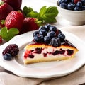 Berrylicious Bliss Iconic Berry Pie Delight for Dessert Lovers Royalty Free Stock Photo