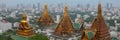 Bangkok, Thailand, Temple Emerald Buddha, the temple that houses the famous jade Buddha statue Royalty Free Stock Photo