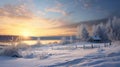 Winter Landscape In Dorval: A Photorealistic Masterpiece