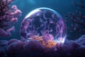 Luminous Lilac: A Photorealistic Underwater World in 8K Resolutio