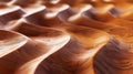 Discover a table with a unique woodlike surface that flows like liquid Royalty Free Stock Photo