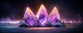 Discover a visually stunning representation of secure connections with this glowing encrypted network visual, showcasing a smooth