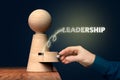 Discover your leadership skills concept