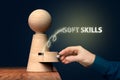 Discover your soft skills concept Royalty Free Stock Photo