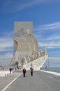 Discoveries monument lisbon Royalty Free Stock Photo