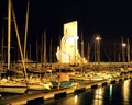 Discoveries monument, Lisbon, Portugal. Royalty Free Stock Photo