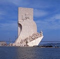 Discoveries Monument, Lisbon. Royalty Free Stock Photo