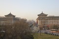 Discovering China: Xian main street. Royalty Free Stock Photo