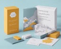 Discovering Inner Harmony: Exploring an Inclusive Meditation Packaging Mockup