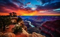 Discovering the Magnificence of the Grand Canyon at Dusk.