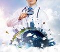 Discovering new approaches in medicine Royalty Free Stock Photo