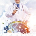 Discovering new approaches in medicine Royalty Free Stock Photo