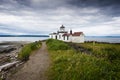 Discovery Park Lighthouse. Royalty Free Stock Photo
