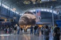NASA Space Shuttle Discovery at the Smithsonian Udvar-Hazy Air and Space Museum Royalty Free Stock Photo
