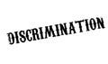 Discrimination rubber stamp