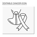 Disease line icon