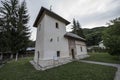 The diseased church of the Polovragi monastery, Romania 2