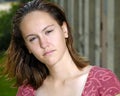 Disengaged Teenager Staring You Down Royalty Free Stock Photo