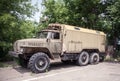 Disguised military truck