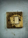 disgusting old and dirty light switch