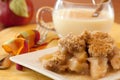 Dish Of Apple Crisp Royalty Free Stock Photo