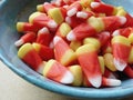 Candy Corn Halloween Fall Closeup Royalty Free Stock Photo