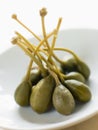 Dish of Caper Berries