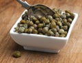 Dish Of Capers Royalty Free Stock Photo